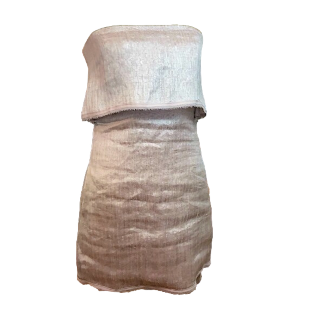 Ladies BCBGMaxAzria Sigrid Mauve Rose Dress size 6 cocktail date strapless